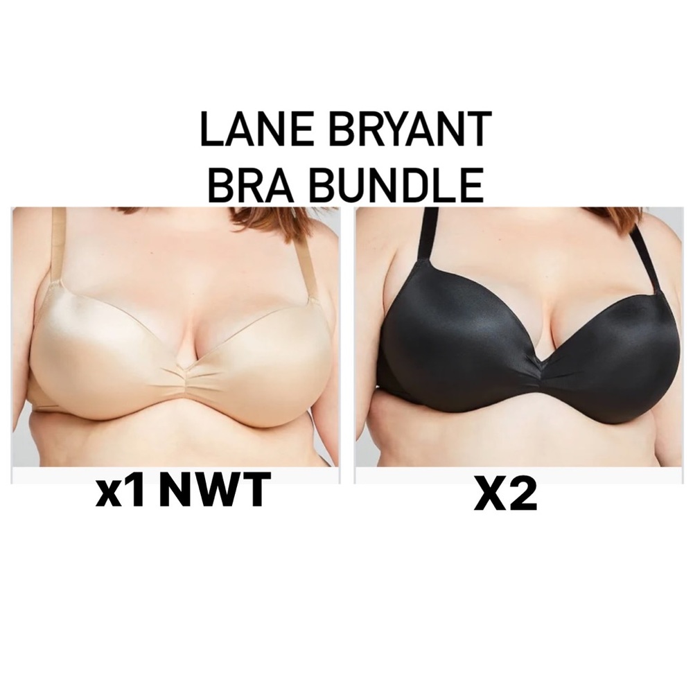 LANE BRYANT Cacique Max Boost Plunge Bra